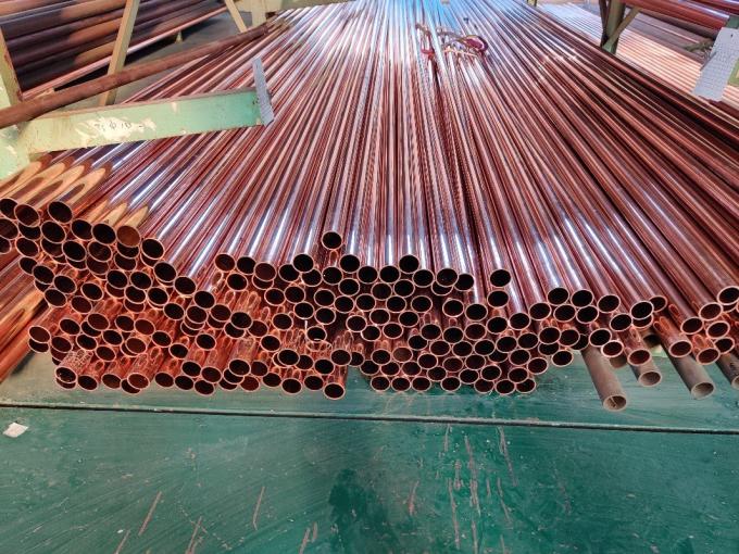 Özel Boyut CuNi 9010 C70600 boru armatürleri Bakır-Nikel Alaşımlı Çelik Saf Bakır Çubuk 1