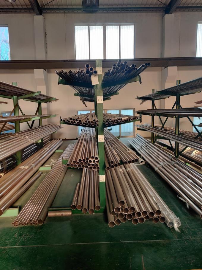 Özel Boyut CuNi 9010 C70600 boru armatürleri Bakır-Nikel Alaşımlı Çelik Saf Bakır Çubuk 0