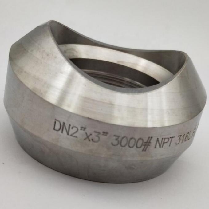 ASTM A105/A350 1" 3000LB LF2 Yüksek Basınçlı Dönerli Boru Bileşenleri 0