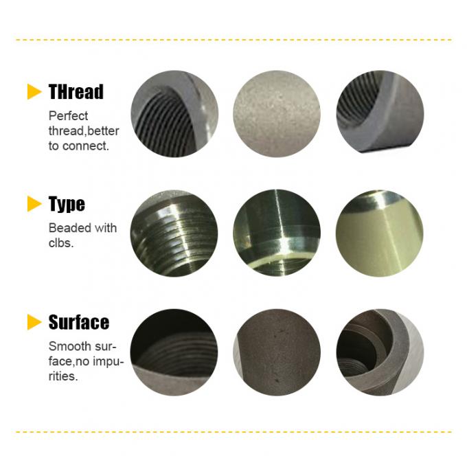 ASTM A105/A350 1" 3000LB LF2 Yüksek Basınçlı Dönerli Boru Bileşenleri 3