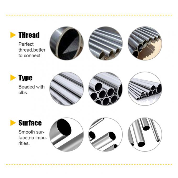 CuNi 90/10 boru ANSI B36.19 DN50 1.5MM ASTM B466 UNSCooper Nikel dikişsiz çelik boru 1