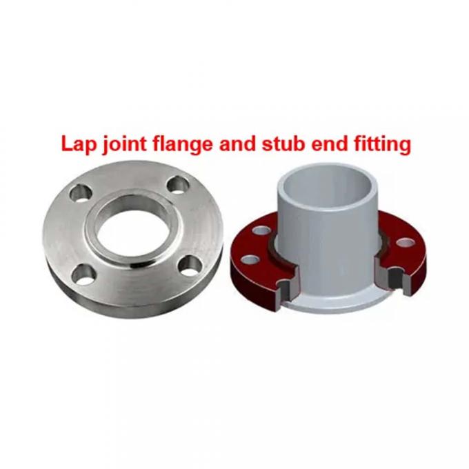 METAL C70600 Bakır Nikel Alaşımlı Boru Fittings EN10992-1 TYPE36 Lap Joint Flange Stub End CUNI 9010 2