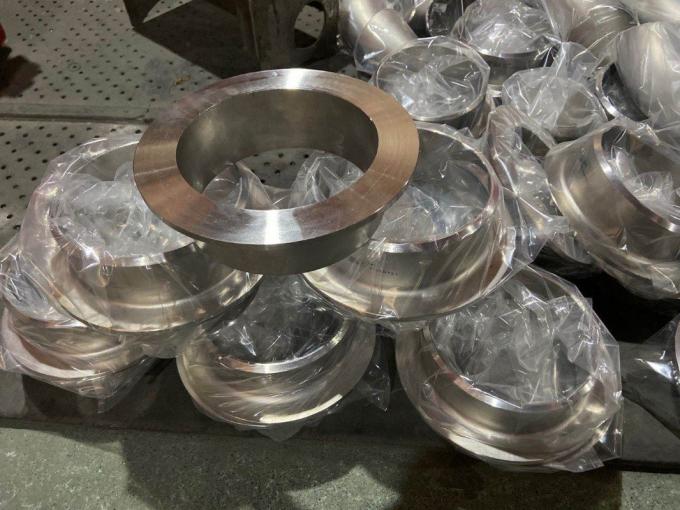 METAL C70600 Bakır Nikel Alaşımlı Boru Fittings EN10992-1 TYPE36 Lap Joint Flange Stub End CUNI 9010 4