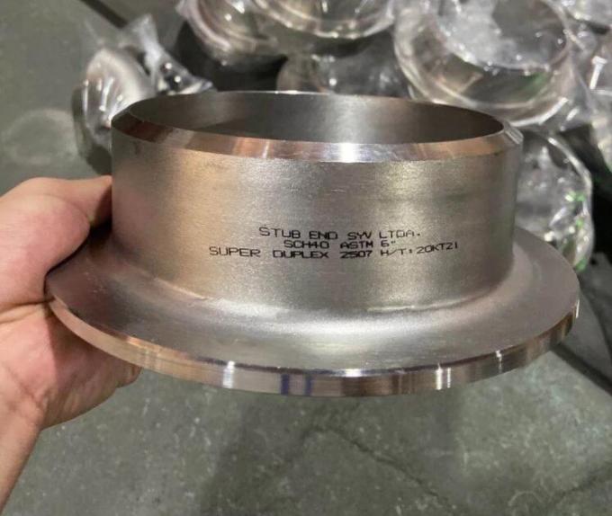 METAL C70600 Bakır Nikel Alaşımlı Boru Fittings EN10992-1 TYPE36 Lap Joint Flange Stub End CUNI 9010 7