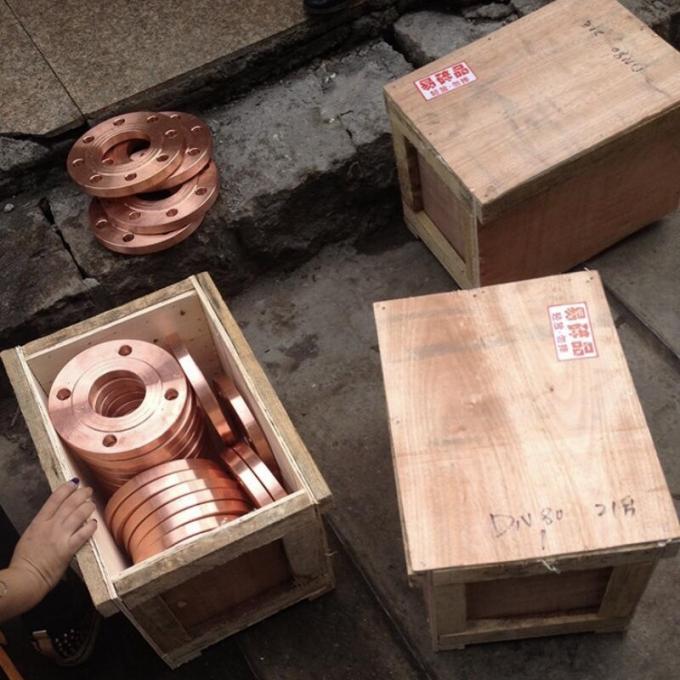 Bakır Nikel 80/40 Metal Bakır Nikel Gözlük Flanges ASME/ANSI B16.47 10