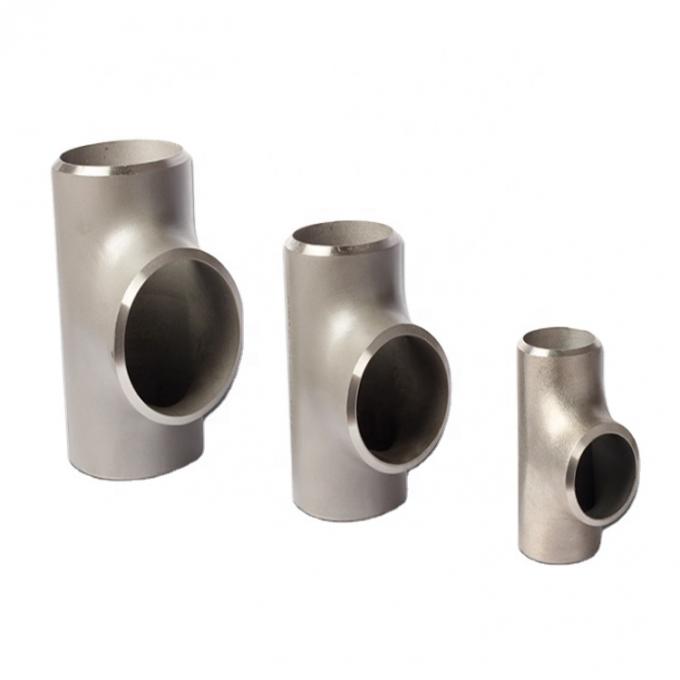METAL Üreticisi Nikel 90/10 Boru Fittings UNS C70600 UNS C71500 Bakır eşit çapraz 0