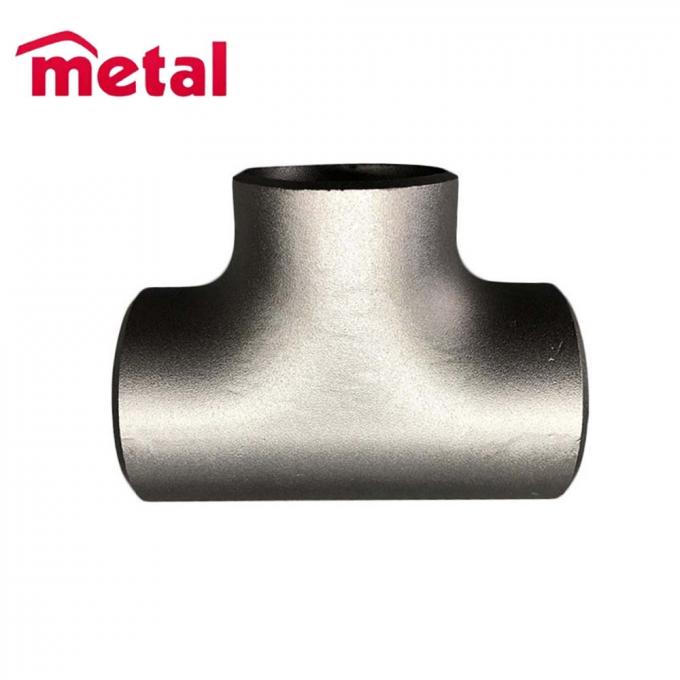 METAL Üreticisi Nikel 90/10 Boru Fittings UNS C70600 UNS C71500 Bakır eşit çapraz 3