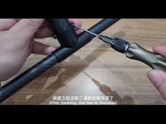 Multi Fit Alüminyum Dirsek Yastık Tee Boru Ek Parçaları Kapakları