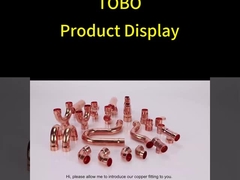 ANSI Çok Ulusal Standart Bakır Alaşım Dönüşüm Bağlantıları Bakır Tee Parçaları