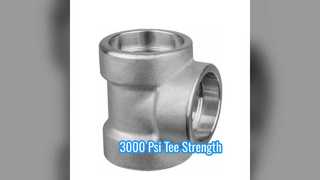 3000 Psi Tee Endüstriyel Mukavemetini Azaltan