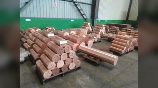 Bakır-nikel çubuklar: denizcilik uygulamaları için olağanüstü deniz suyu korozyon direnci ve yüksek mukavemet