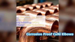 Offshore CuNi 90 10 Dirsekli Korozyona Dayanıklı Boru Çözümleri