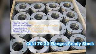 CuNi 70 30 Soket Kaynaklı Flanş Stoka Hazır Hızlı Kargo
