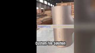 Özel Bakır Nikel Azaltıcı Tee