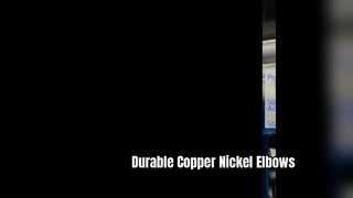 Bakır Nikel Dirsekler Dayanıklı 3000 # Dövme