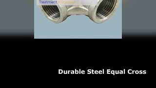 ASME B16.9 A105 Karbon Çelik Eşit Çapraz