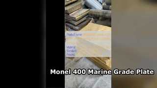 Monel 400 Denizcilik Sınıfı Nikel Bakır Levha ASTM Standardı