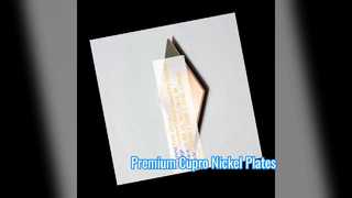 Denizcilikte Kullanıma Yönelik Premium Cupro Nikel C70600 C71500 Plakalar