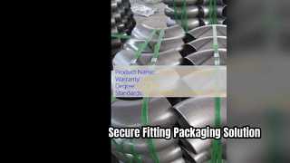 CuNi 90/10 Dirsek Boru Bağlantı Elemanı Ahşap Kasa