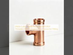 DN20 CuNi C70600 Eşit Tee Korozyona Dirençli Bağlantı Elemanı