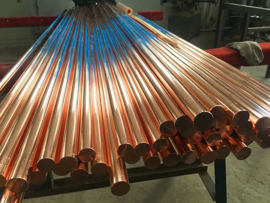 ASTM ASME SB111 Copper Nickel Bar Density 8.9g/cm3 Elongation 30% Min CuNi Rod