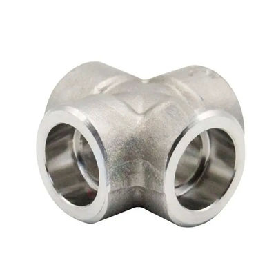 1/2'' Cross Forged 4 Way Pipe Connector ANSI  Pipe Fittings Cross Pipe Fitting