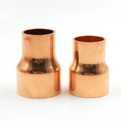 Quick-Install Brass Reducer Coupling, No-Solder Fitting for Copper Pipe Plumbing
