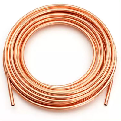 C71500 CuNi 70/30 Seamless Capillary Tube Corrosion-Resistant Precision Coil Tubing