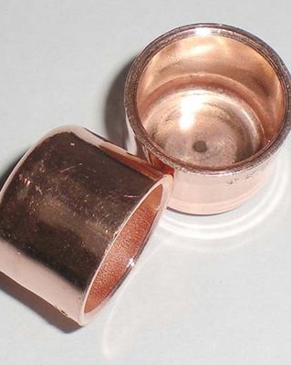 Threaded Copper Pipe Cap 150 PSI ANSI/DIN Standard Sealing Fitting for Plumbing