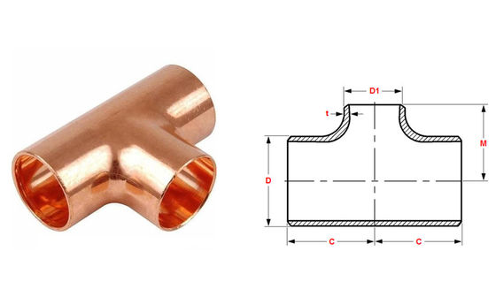 Grooved Reducing Tee Ductile Iron UL FM Listed Fire Sprinkler Pipe Fitting 300PSI