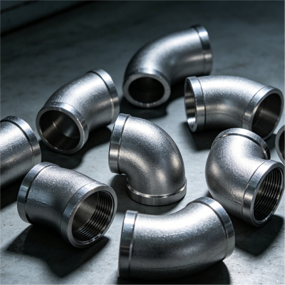 C70600 Copper Nickel Seamless 90° Elbow ASME B16.9 BW Corrosion Resistant Fitting