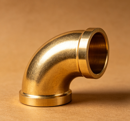 C70600 Copper Nickel Butt Weld Elbow with Polished Surface for Marine Pipe Fitting