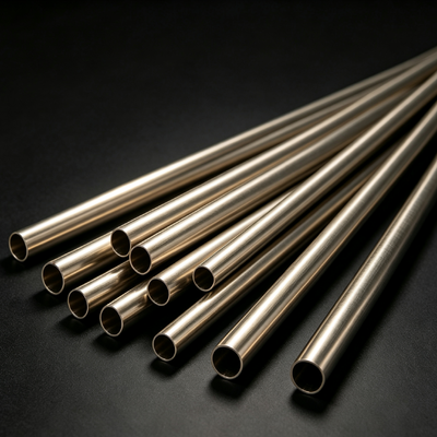 Seamless C70600 Copper Nickel Pipe for High-Temperature High-Pressure Applications - SCH80, 6M Lengths