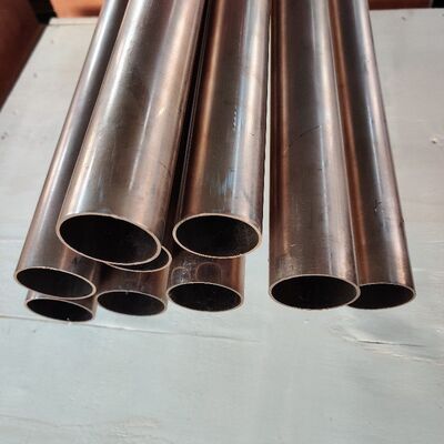 Seamless Copper Nickel Pipe and CuNi Tube with Customized Length and Size for Water Systems