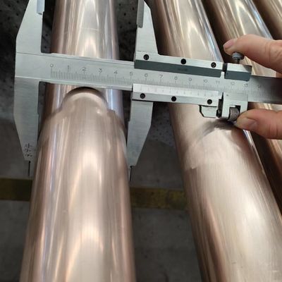 ASTM B466 C71500 CuNi 70/30 Bakır Nikel Dikişsiz Boru Korozyon Önleyici Boru
