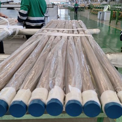 Dikişsiz CuNi 70/30 Bakır Nikel Borusu C71500 ASTM B466 Deniz Isı Değiştiricisi Borusu