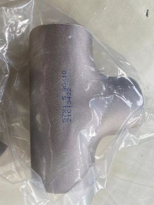 UNS C71500 SMLS DN 200x100 Hedef Tee CuNi 9010 3 х 2.5mm Alın Kaynaklı Ek Parçaları