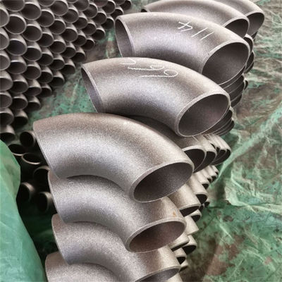 CuNi 70/30 Bakır Nikel Dirseği 90° BW ASME B16.9 korozyona dayanıklı dikişsiz montaj