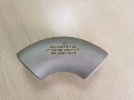 Bakır Nikel C70600 45 / 90 Derece Butting kaynak dirseği 1/2 