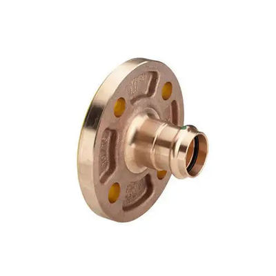 ASME B16.5 Bakır Nikel Slip On Flange C70600 Deniz boruları için sarı korozyona karşı kaplama