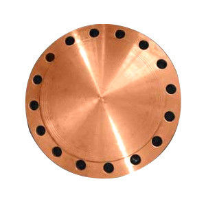 C71500 Copper Nickel Forged Blind Flange 4"-48" 150-2500# Tested for Chemical Industry