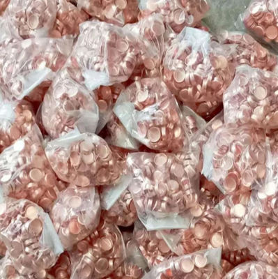 UNS C70600 Bakır Nikel Dişli Boru Kapağı 2.5mm-19mm Bakır Boru İçin İyi Dayanıklılık