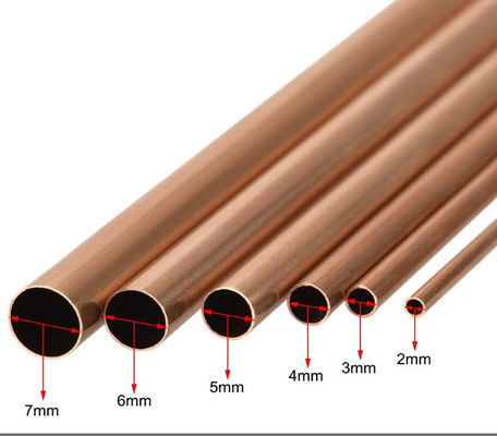 CuNi 70/30 Heat Exchanger Tube ASTM B466 C71500 Seamless Copper Nickel Pipe