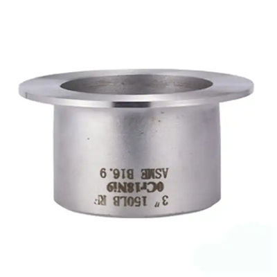 Stub End Pipe Fittings Type A/B/C Lap Joint Connector ISO9001 Butt Weld Flange Adapter