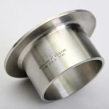 Stub End Pipe Fittings Type A/B/C Lap Joint Connector ISO9001 Butt Weld Flange Adapter