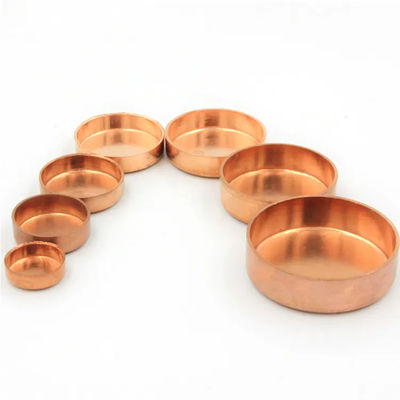 Cupro Nickel 90/10 Cap Pipe Fitting Leak-Proof Solder End Corrosion Resistant Marine Grade