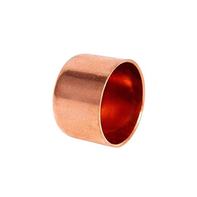 Threaded Copper Pipe Cap 150 PSI ANSI/DIN Standard Sealing Fitting for Plumbing