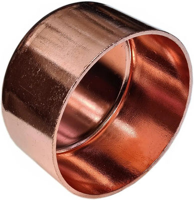 Threaded Copper Pipe Cap 150 PSI ANSI/DIN Standard Sealing Fitting for Plumbing