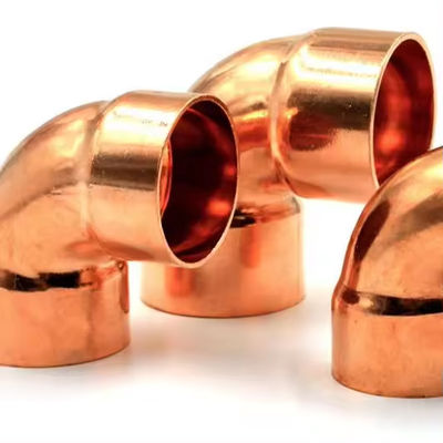 90/10 CuNi C70600 Butt Weld Elbise, ASTM B466 Deniz Suya Dayanıklı Kupro Nikel Montajı