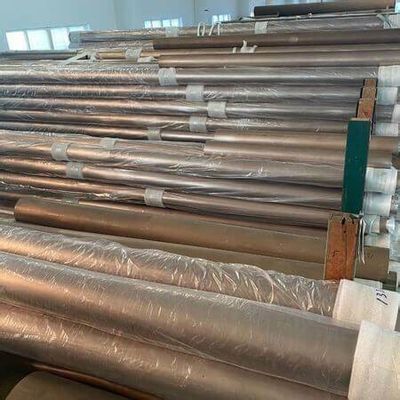 Yüksek sıcaklık ve yüksek basınç uygulamaları için dikişsiz C70600 90/10 Bakır Nikel CuNi borular - SCH80, 6M uzunluklar